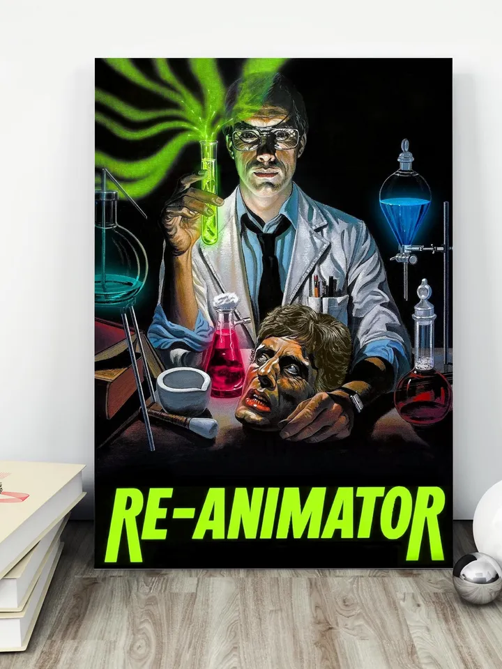 Re Animator movie poster. Digital download