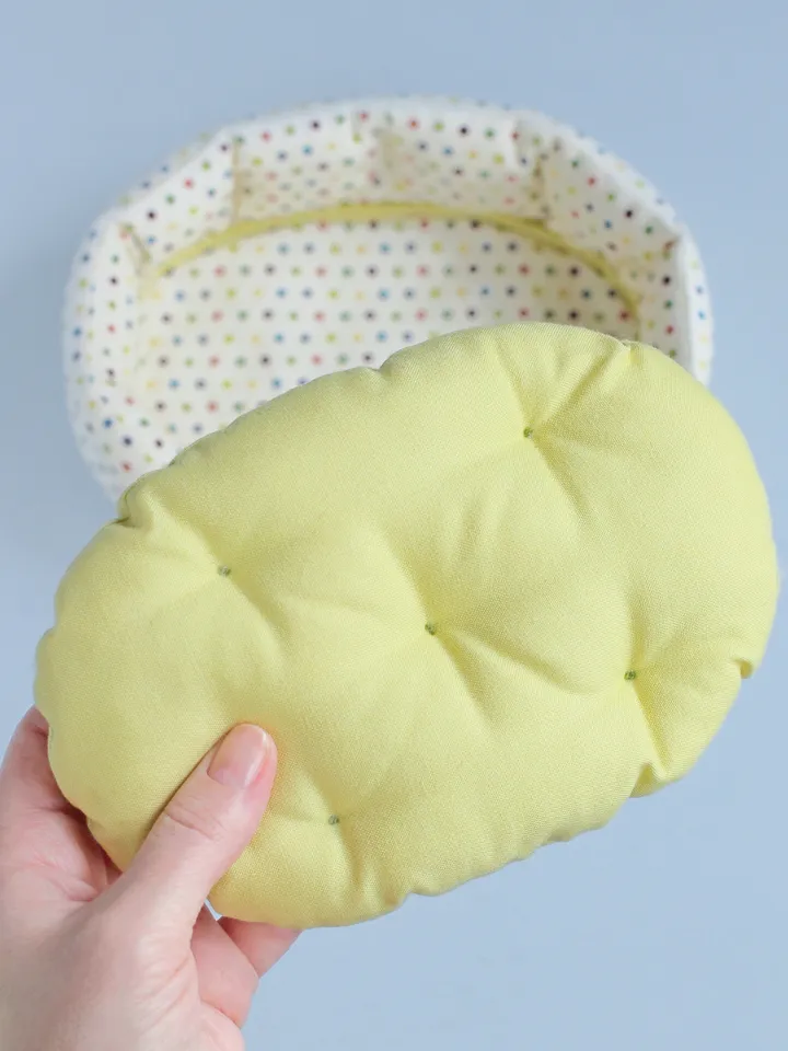 PDF Bed for Mini Pet Doll Sewing Pattern