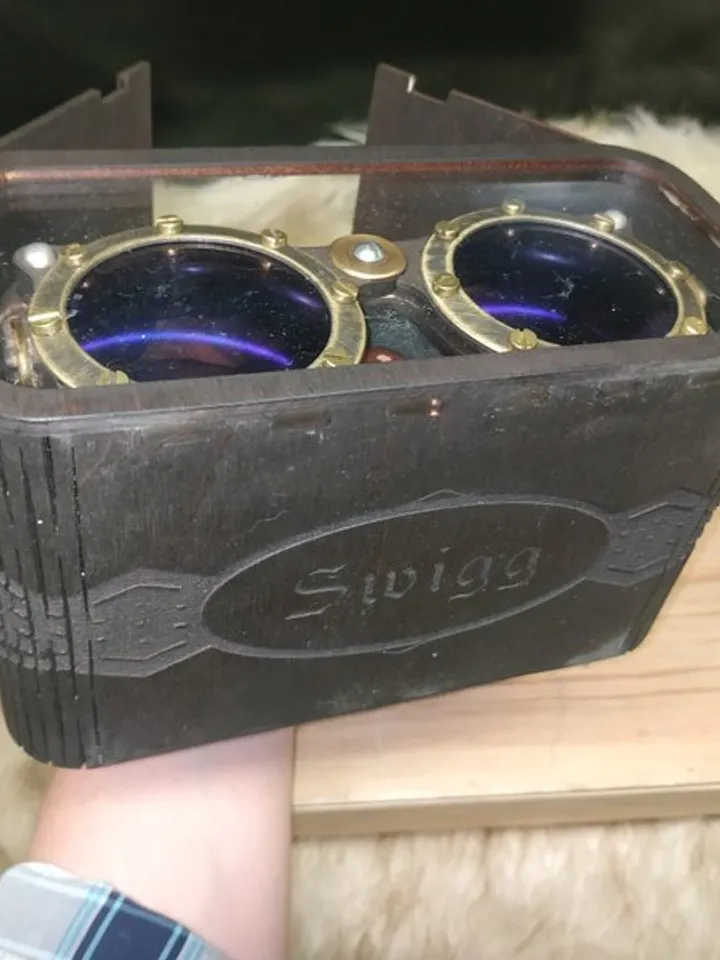 Steampunk goggles - Cyber - Goggles - Warhammer - inspired - Steampunk - Welding