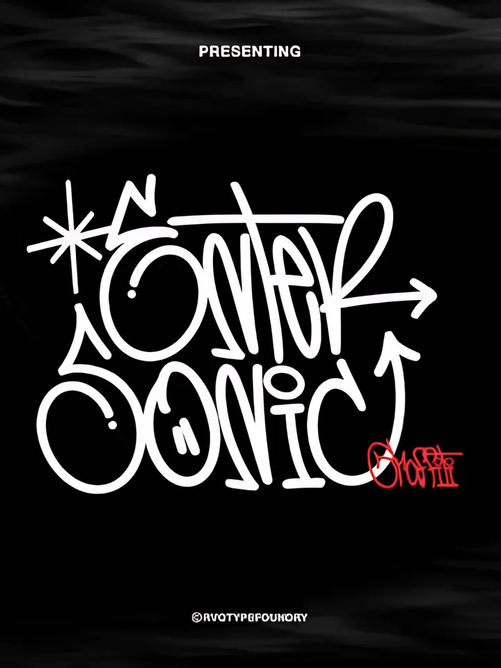 Enter Sonic Graffiti Font