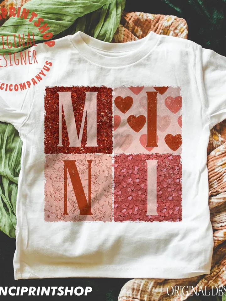 Retro Boho Mini Valentine png, Retro Valentine png, Kids Valentine png, Toddler valentine png, Girl Sublimation, Mini png, Valentines png