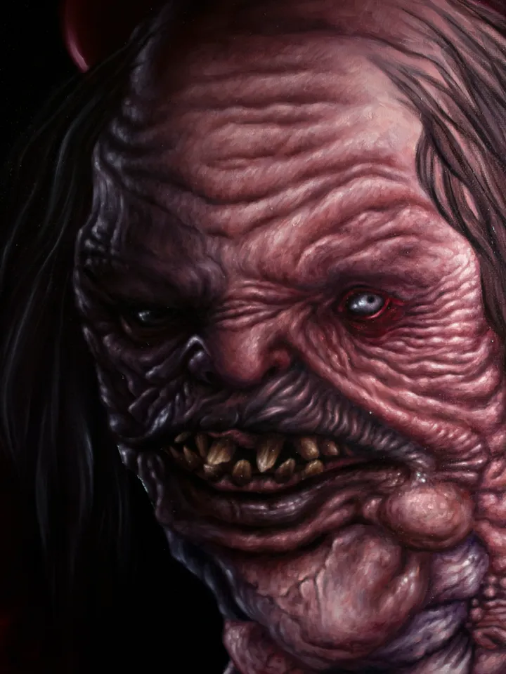 Oil painting Resident Evil Salvatore Moreau