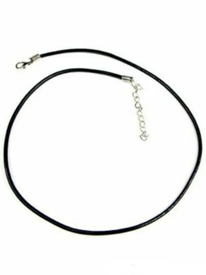 Flower Pendant Golden with Amber
Openwork Floral Jewelry for girls women Necklace black fake leather cord