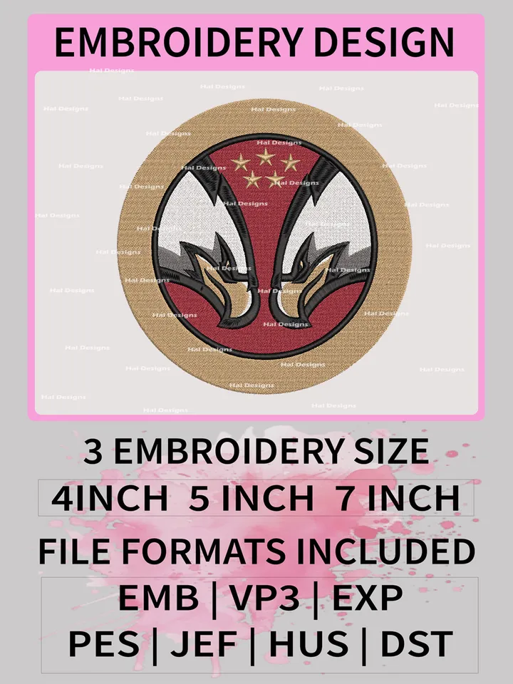 NCAA Boston College Eagles Embroidery File, 3 Sizes, 6 Formats, NCAA Machine Embroidery Design, NCAA Logo, NCAA Teams