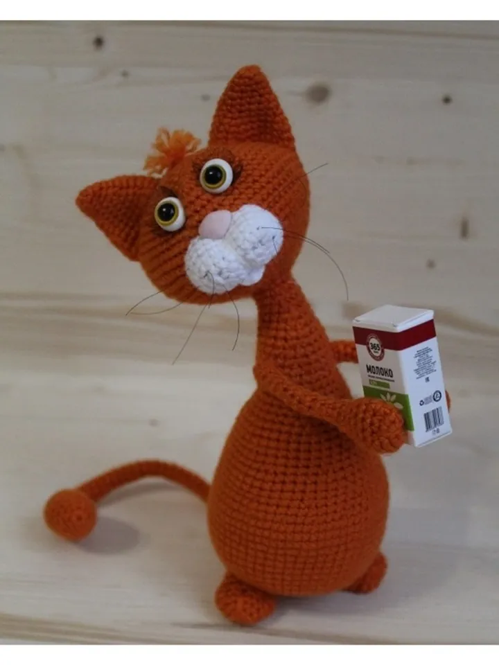 Crochet pattern 2 in 1: Cat and Rat - digital patterns PDF format