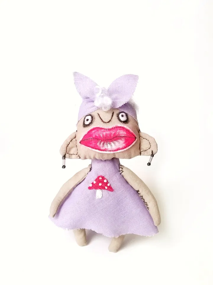 Handmade Voodoo Dolls - Small, Quirky, Unique, and a Little Creepy - Perfect for Collectors of the Unusual and Eccentric. FREE SHIPPING!