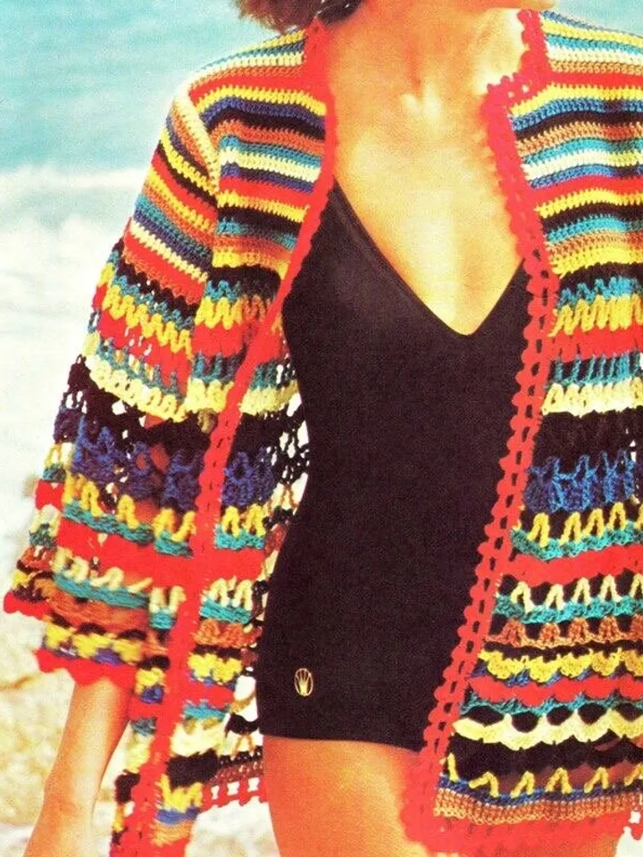 Cardigan Pattern - crochet cardigan , cardigan pattern , Women cardigan - Instant Download