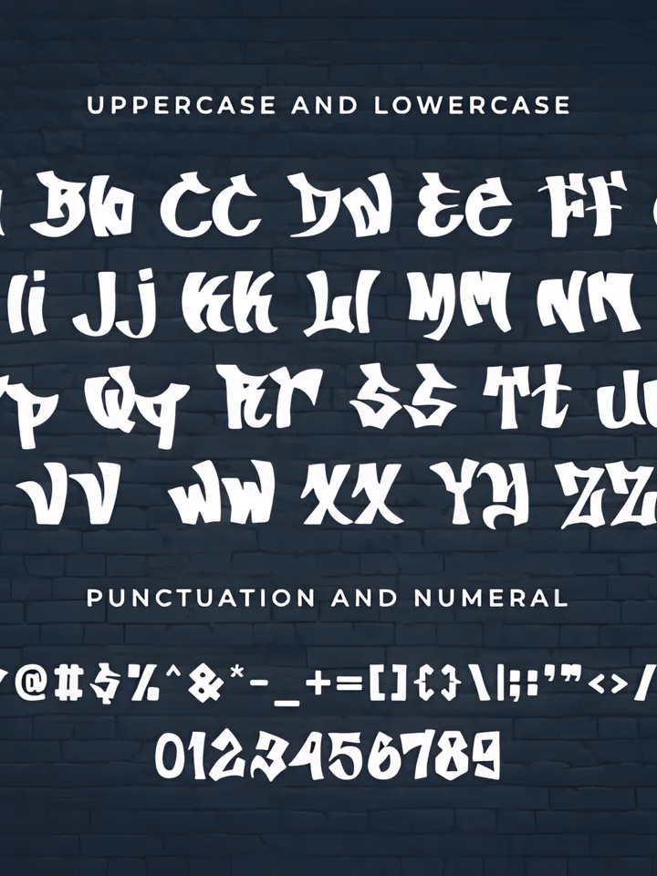 Skate Graffiti Font