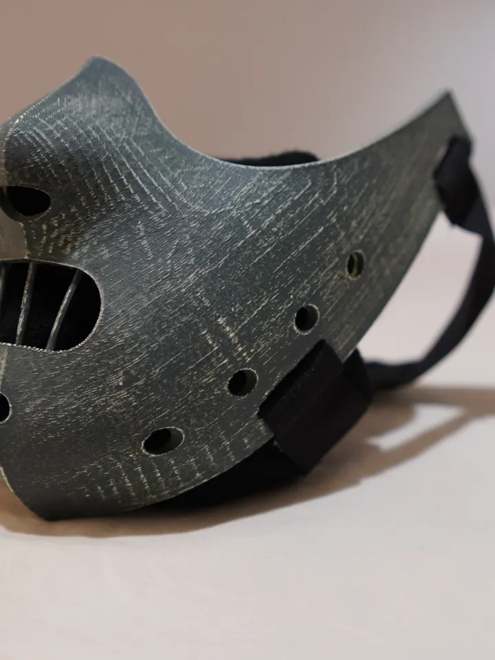 Hannibal Lecter Mask Green from The Silence of the Lambs Hannibal Lecter mask
