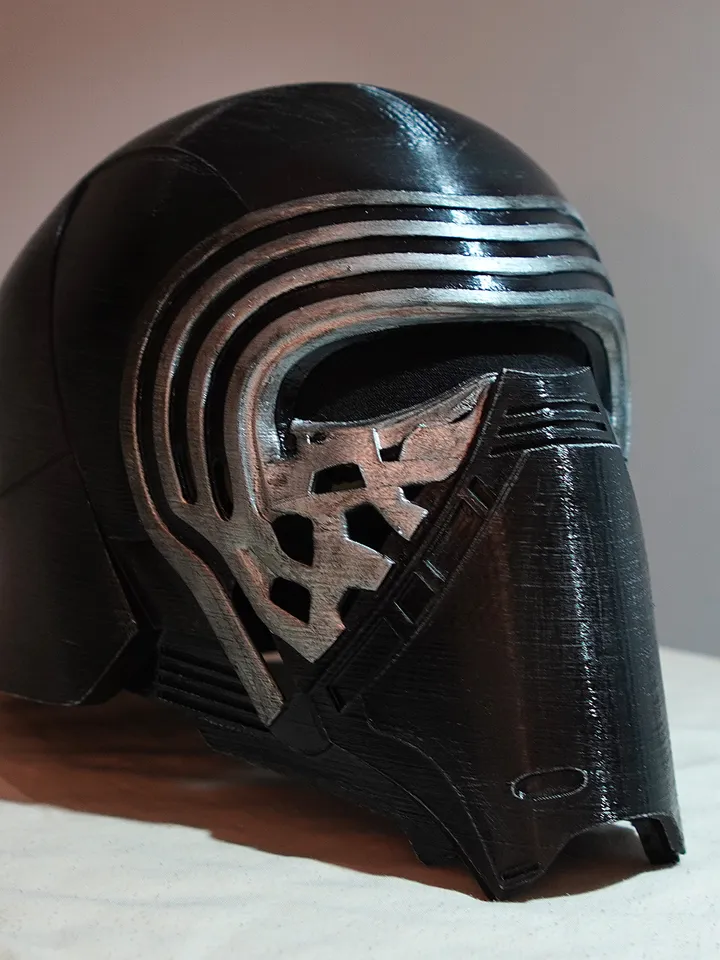 Kylo Ren helmet from Star Wars Dark Side of the Sith Kylo Ren helmet Star Wars