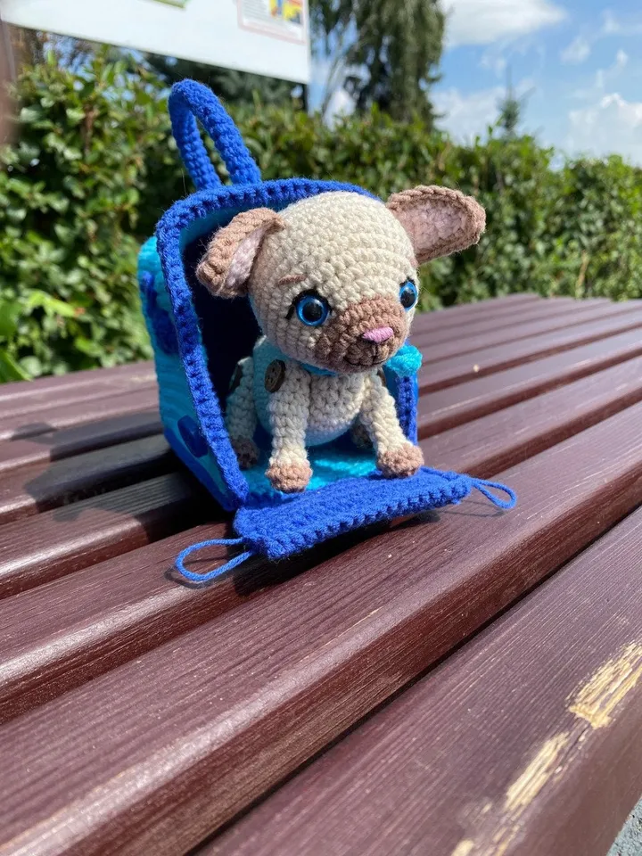 PDF Crochet cat in a carrier bag pattern, Amigurumi cat pattern, crochet kitty, Cute cat, Animal pattern, Amigurumi animal, Crochet animal