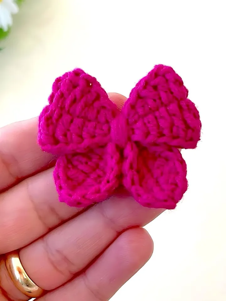Butterfly Hair Clip Crochet Pattern PDF โ DIY Bow Barrette for Girls โ Easy Handmade Hair Accessory Digital Download Tutorial