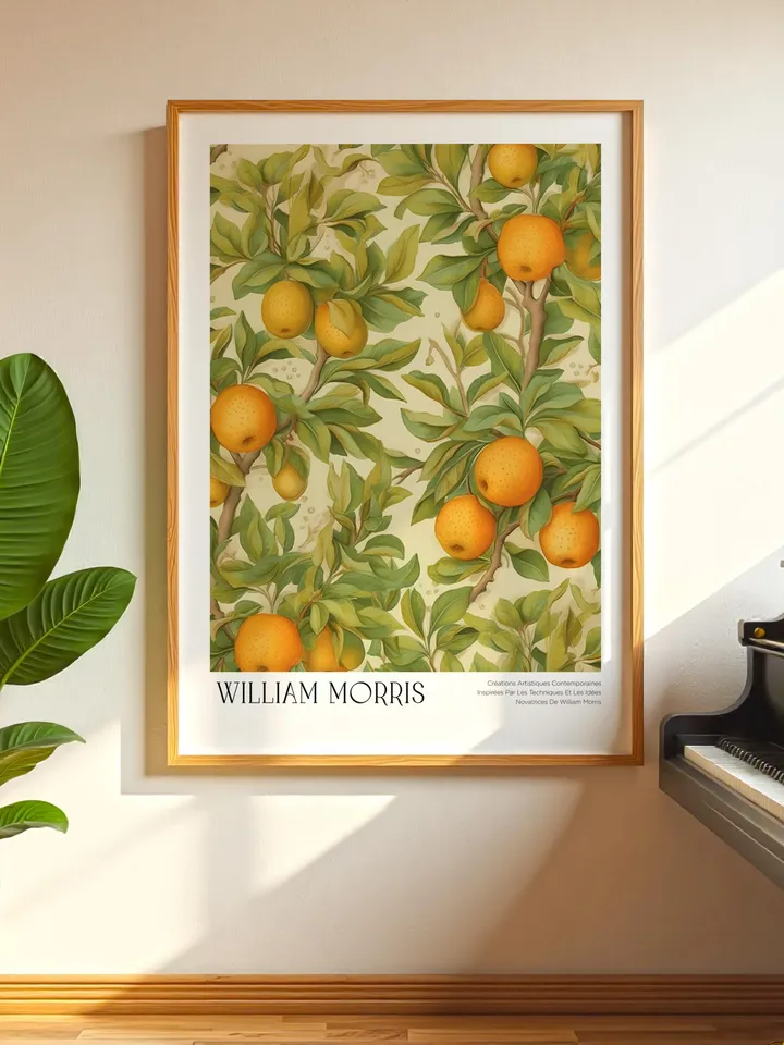William Morris Wall Art, Vintage Botanical Print, Floral Poster Arts Decor, Digital Download, William Morris Print Digital Download AA16