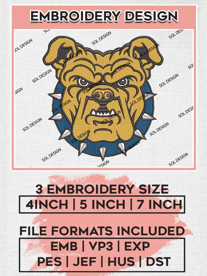 North Carolina AT Aggies Mascot Embroidery Designs, NCAA Logo Machine Embroidery Files, NCAA North Carolina AT Aggies Logo, NCAA Embroidery Designs, Machine Embroidery Designs, Digital Download