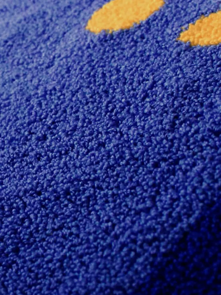 tufted rug teddy bear