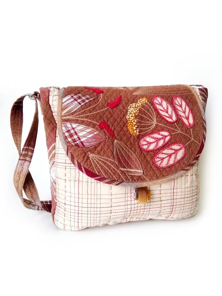 Handcrafted Women's Hand Embroidered Bags - Stylish Artisanal Designs, Shoulder Handmade Purse for Fashionable Ladies. FREE SHIPPING!
