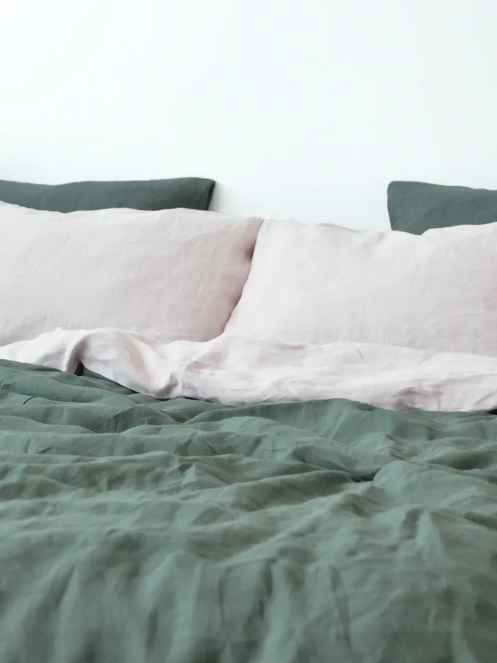 READY TO SHIP / Double-sided linen duvet cover / 1 duvet cover / Softened linen / Comforter cover / Quilt cover / Hidden buttons closure