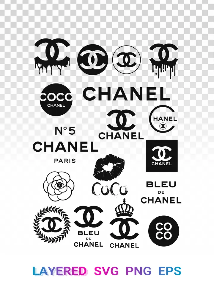 💎 Chanel Logo SVG PNG Clipart Designer Cricut