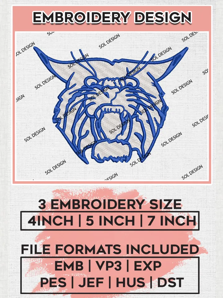 Kentucky Wildcats Embroidery Designs, NCAA Logo Machine Embroidery Files, NCAA Kentucky Wildcats Logo, NCAA Embroidery Designs, Machine Embroidery Designs, Digital Download