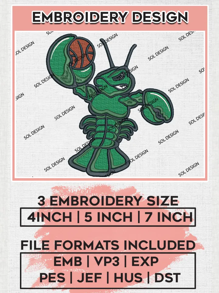 NBA Maine Celtics Basketball Team Mascot Logo Embroidery Designs, NBA G League Team Embroidery Files, Basketball Machine Embroidery Designs, NBA Maine Celtics Team Logo, Sport Machine Embroidery Design, Digital Download