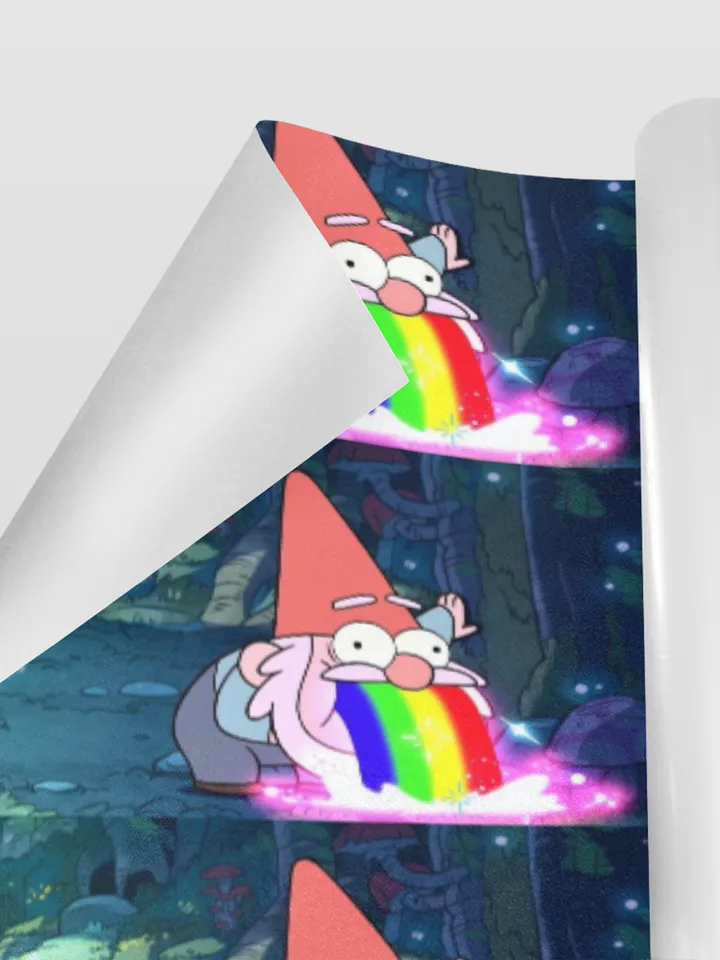 Gravity Falls Gnome Gift Wrapping Paper 58"x 23" (1 Roll)