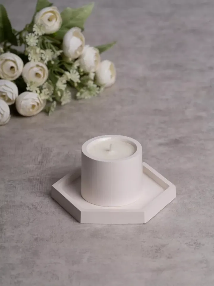 coconut scented candle