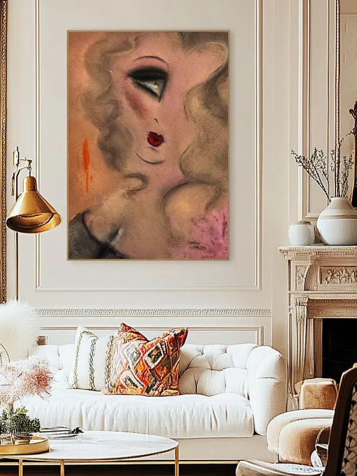 Hollywood beauty digital file for art print