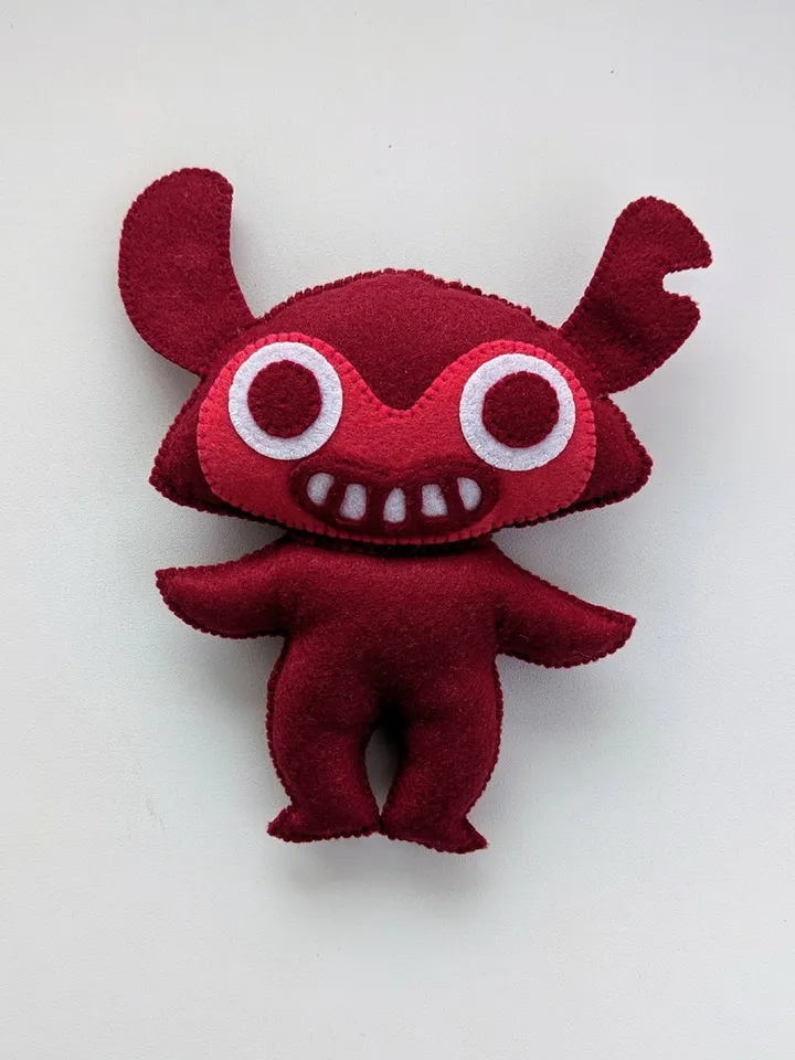 Endless alphabet Monsters Felt toys, Endless Numbers - Scampi Monster