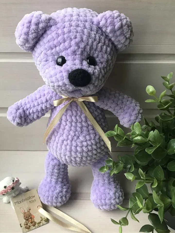 Violet bear