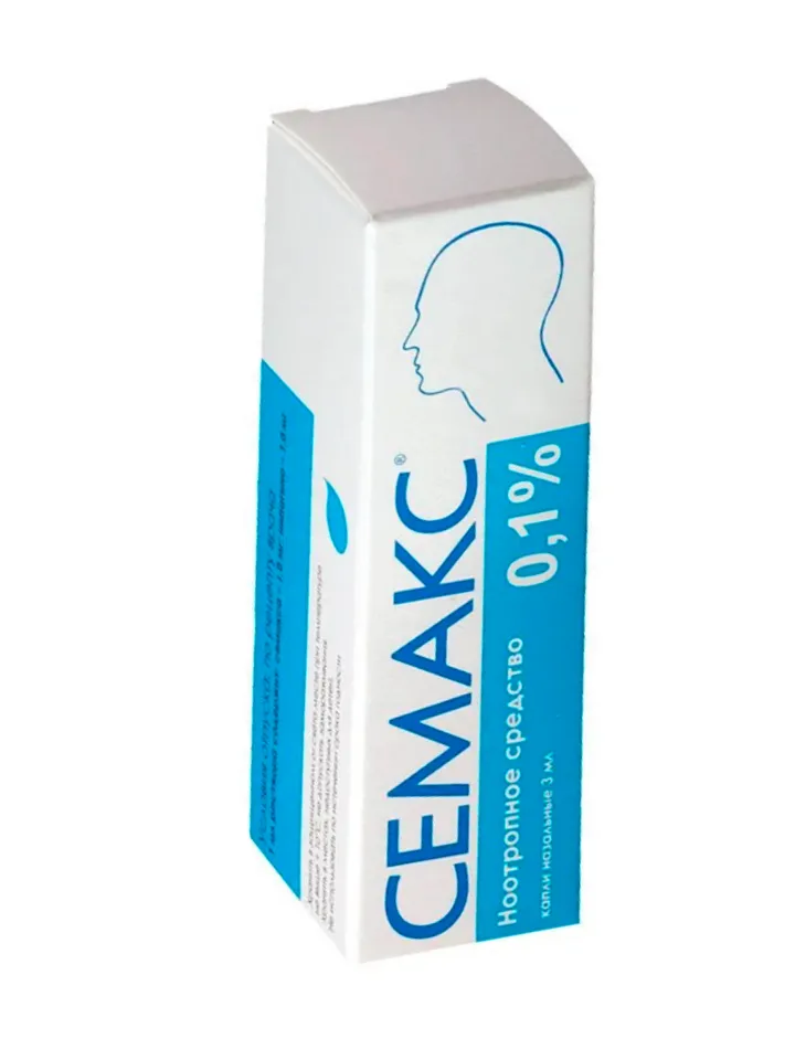 Semax nasal drops 0.1%, 3ml