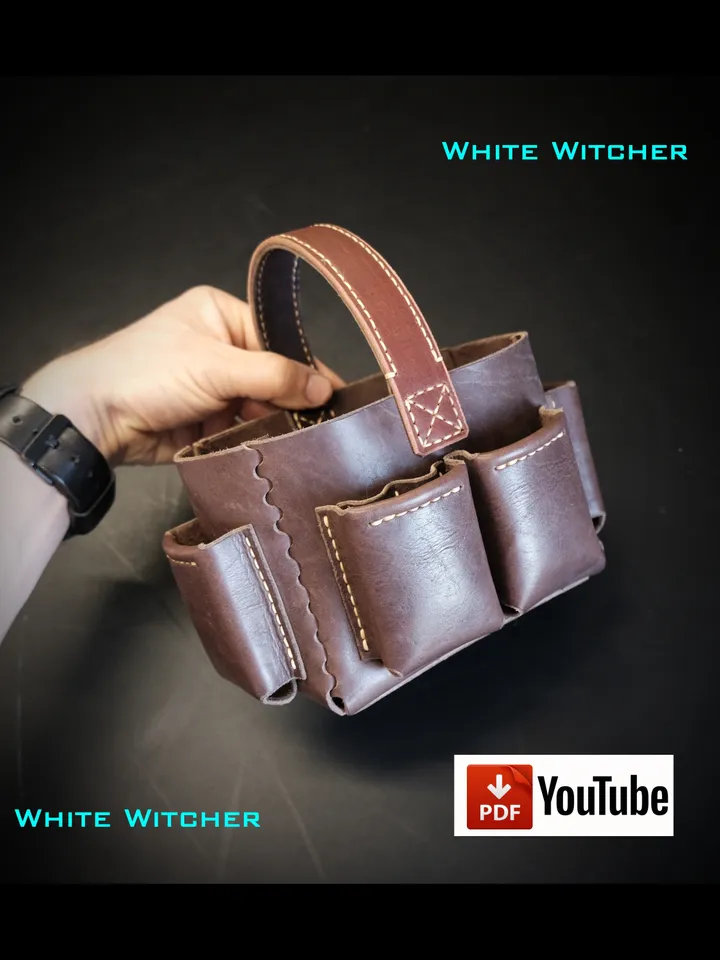 Leather pattern - Tool bag. NS17