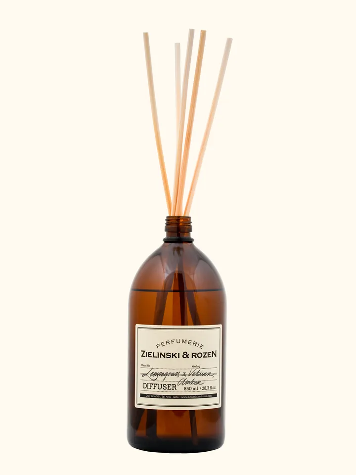 Aromatherapy diffuser Lemongrass, Vetiver, Amber 850 ml (28.74 oz) Original Israel