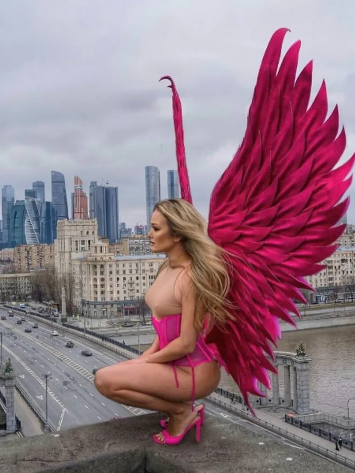 Angel Wings costume, Wings cosplay, Pink sexy wing, Christmas angel, Adult Angelic wings, Dance Show costume, Nightclub