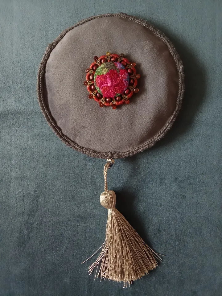 Brooch "Hydrangea"