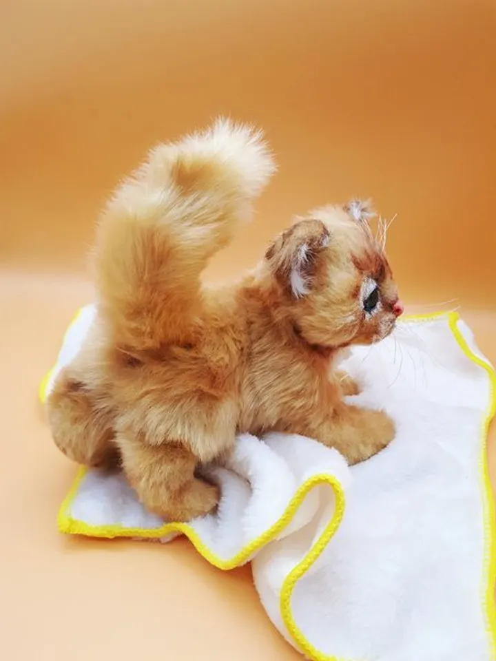 Sewing PATTERN Cat Toy - Posing Toy-Cat Toy - Stuffed Animal  - Toy Cat