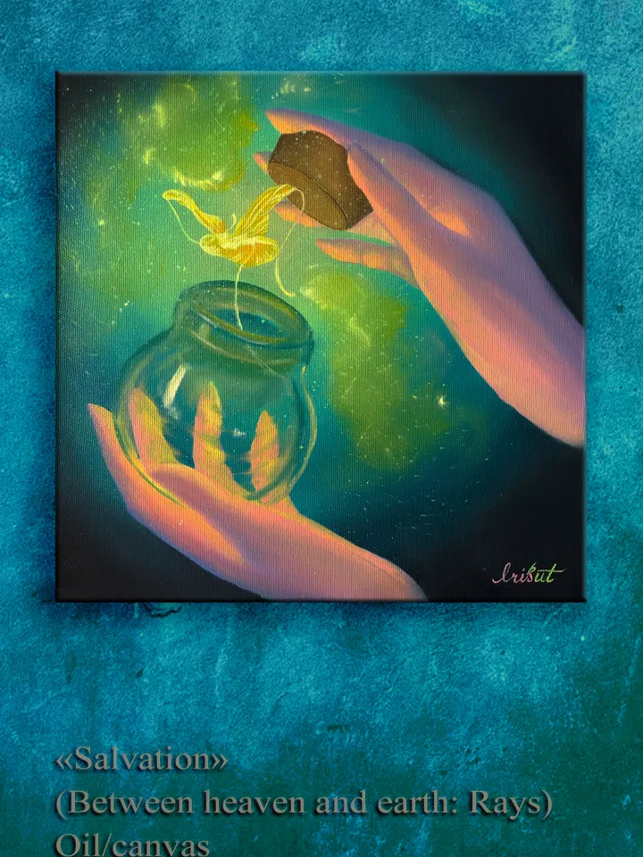 Butterfly painting Salvation artwork