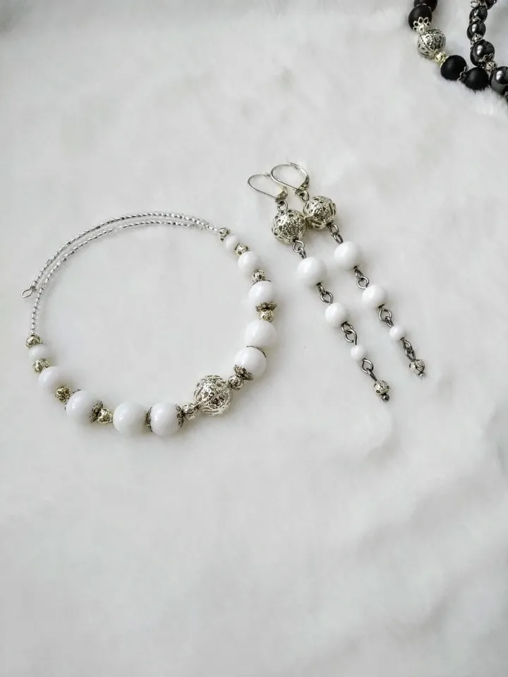 Handmade luxury bee necklace, silver bee pendant, statement bee jewelry, bee gift for her, long bee necklace