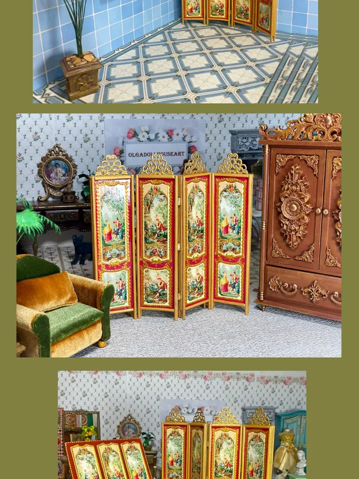Screen for dollhouse.1:12 scale.