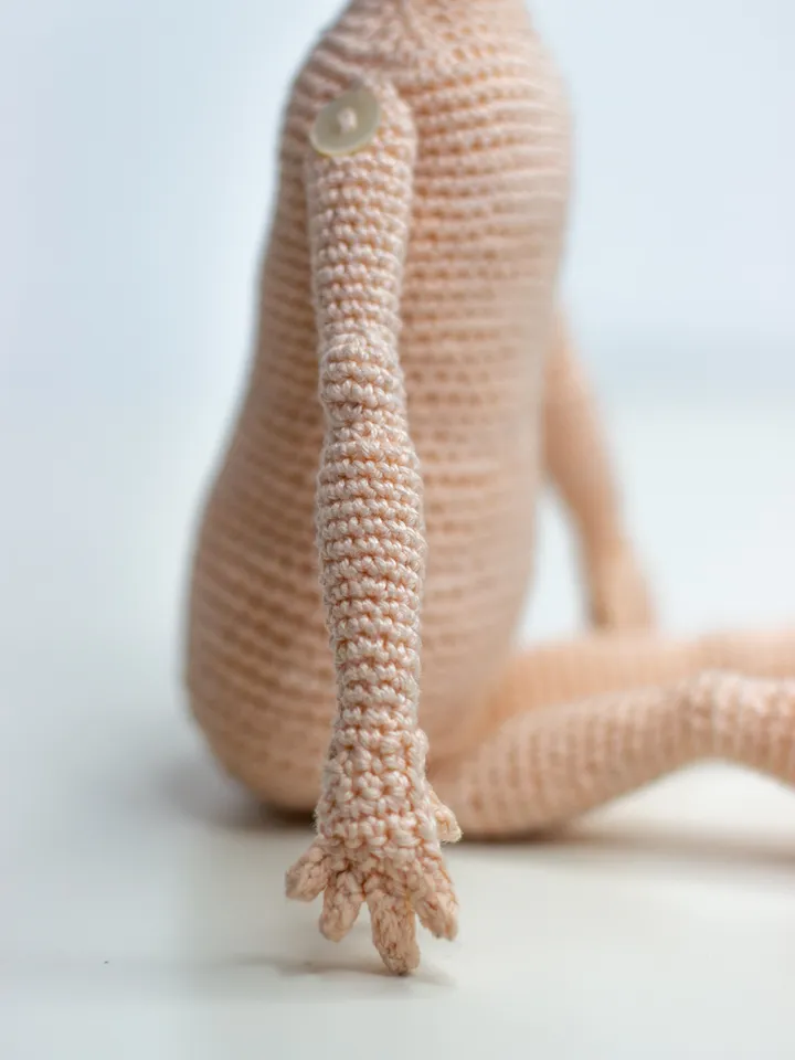 Doll body crochet pattern/ Handmade toy