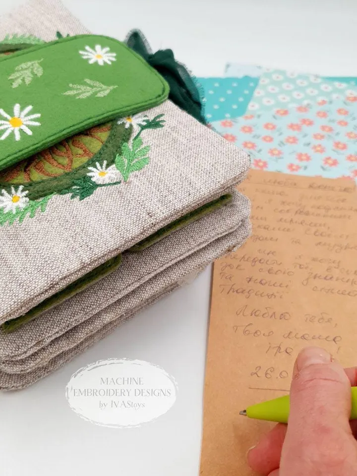 ITH Machine Embroidery: Full &quot;Book of Kin&quot; Challenge (12 Pages + Bonus PDF) Digital Digital Download Hoop 5x7
