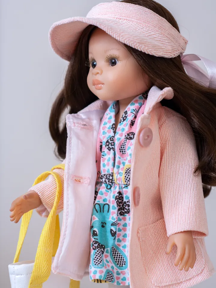 Dianna Effner Little Darling clothes, Paola Reina doll clothes, 13 inch doll clothes, Handmade Doll clothing, Doll coat