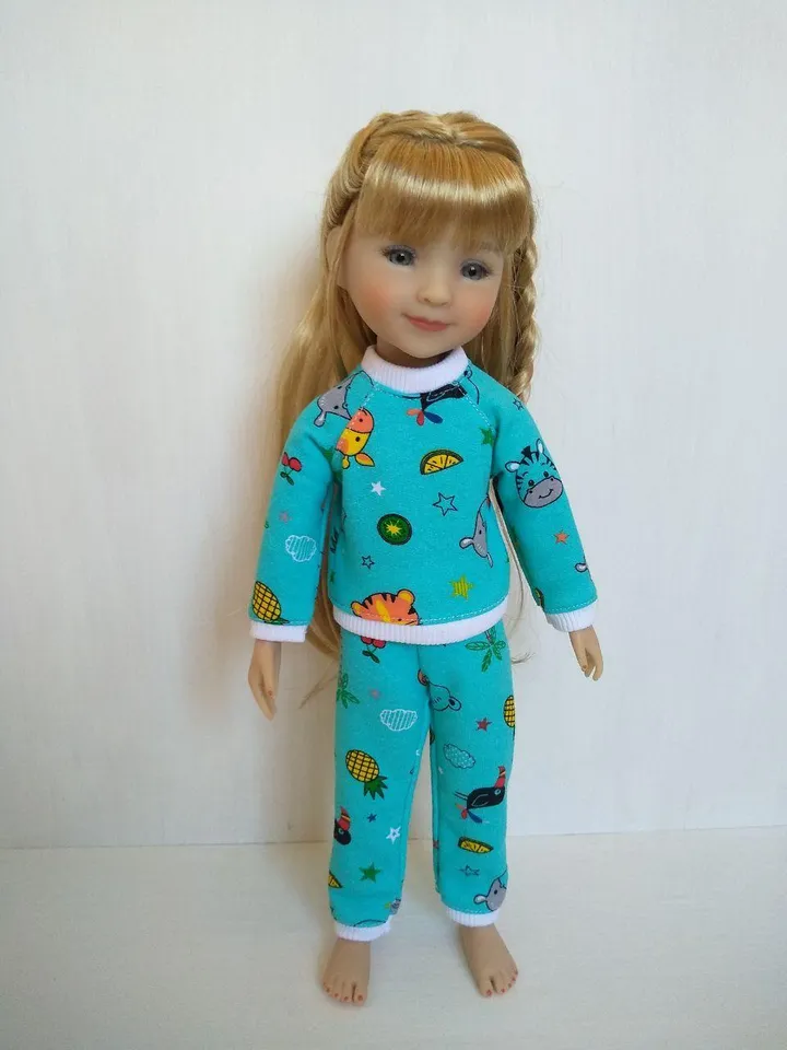PDF sewing pattern for Ruby Red Fashion Friends dolls.