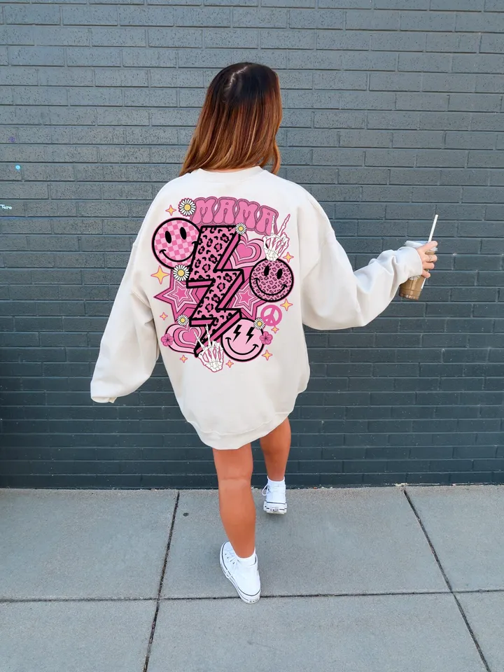 Pink Mama Sublimation, Pink Leopard Mama Retro Flower PNG | Sublimation Png | Mother's Day Png | Retro Png | Sublimation design | Mama Png