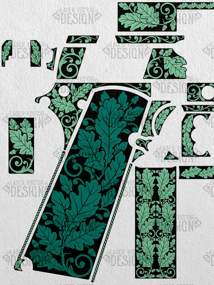 VECTOR DESIGN Kimber Stainless II Oak leaves