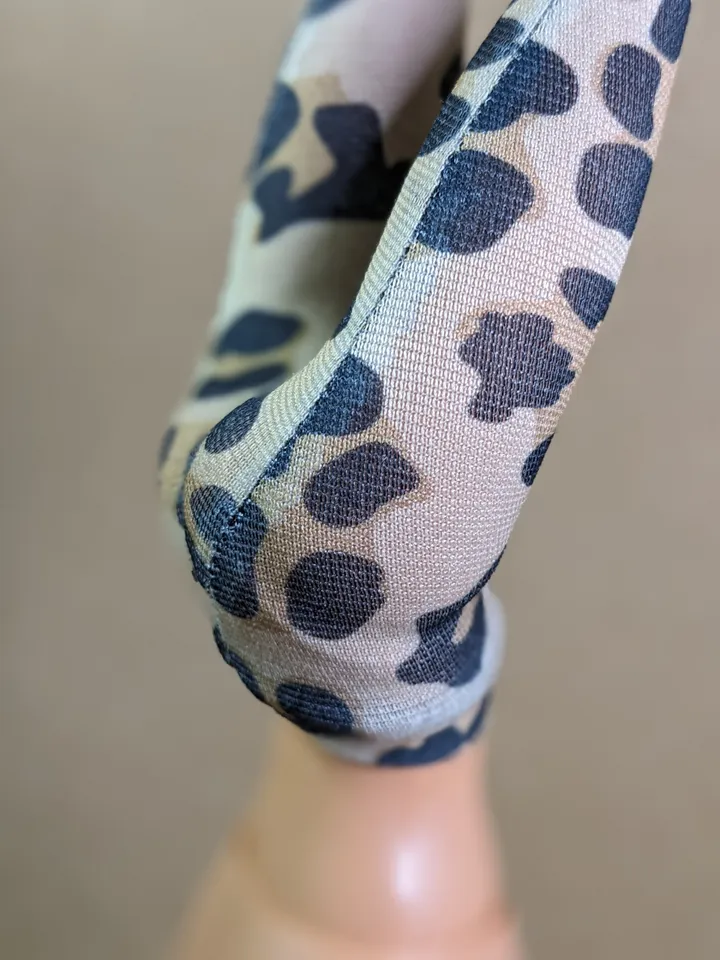 Handmade leopard-print tights for 1/6 scale fashion dolls