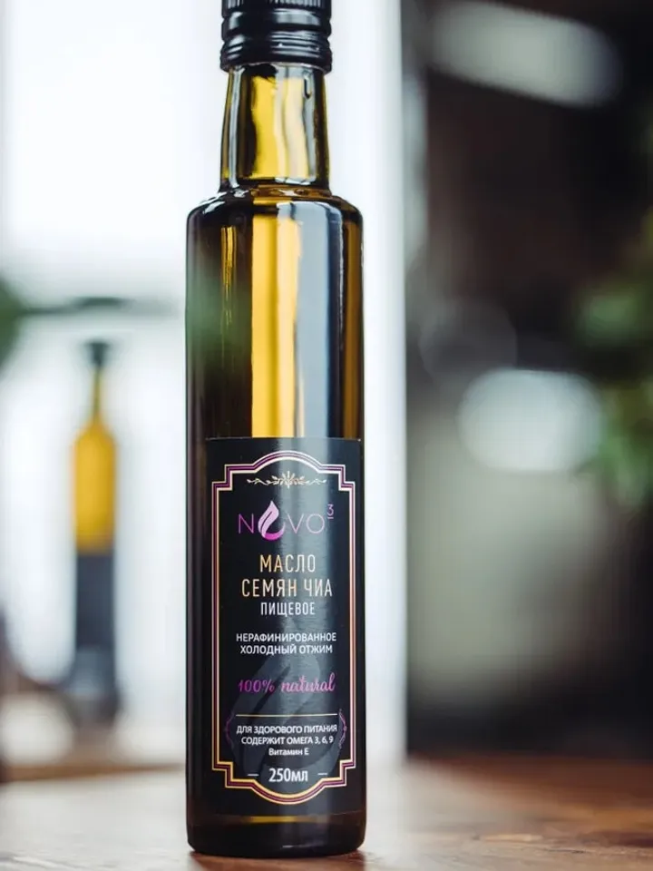 Chia Seed Oil Unrefined First Cold Pressed 250 ml