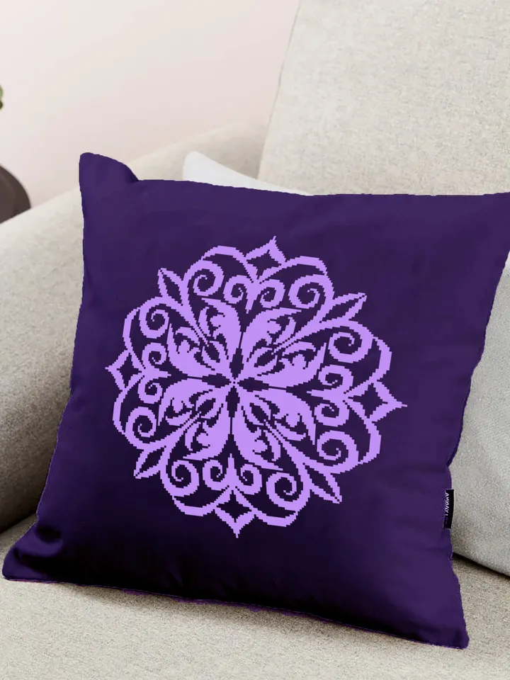 Simple Mandala cross stitch pattern PDF download Flower mandala pattern digital PDF, Monochrome cross stitch chart, Vintage ornament #M158