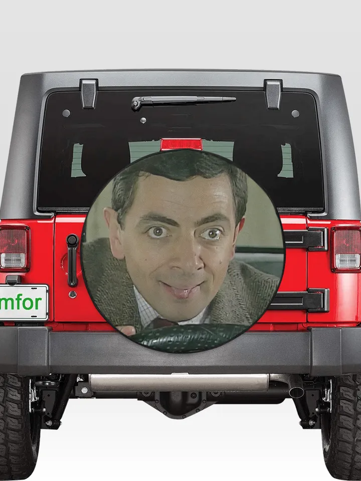 Mr Bean Tire Cover