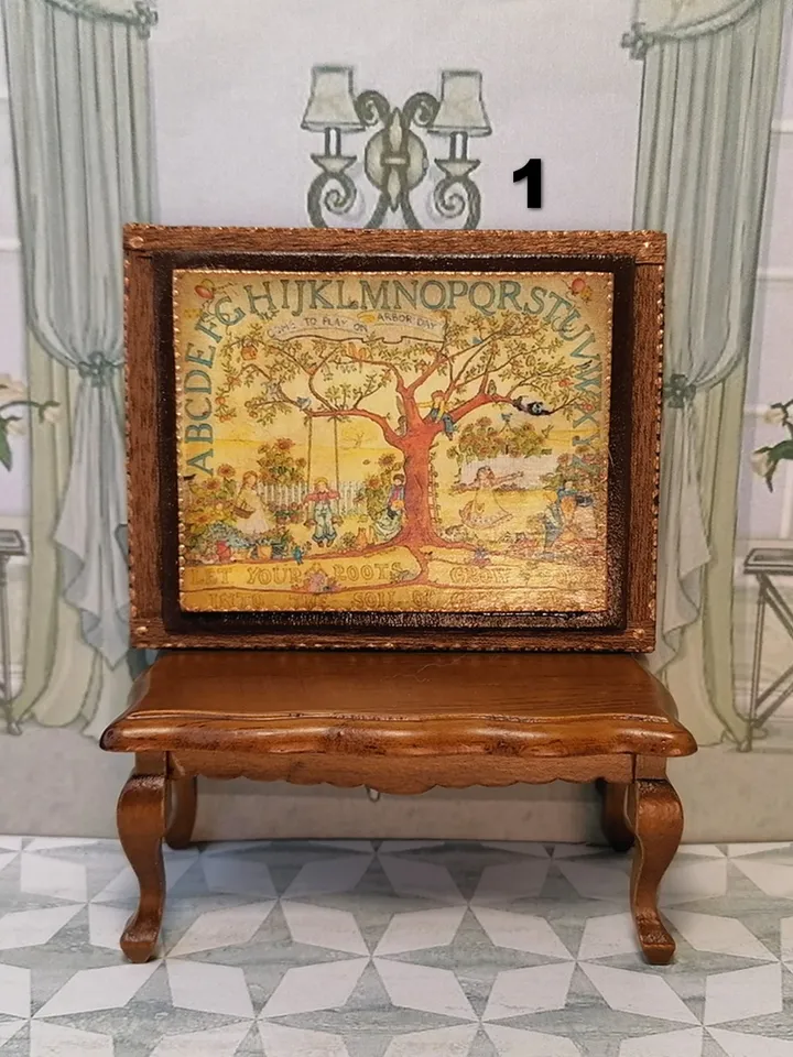 Panel for a dollhouse. Dollhouse.1:12 scale.