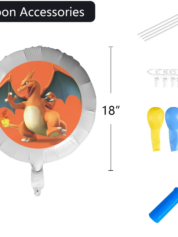 Charizard Foil Balloon